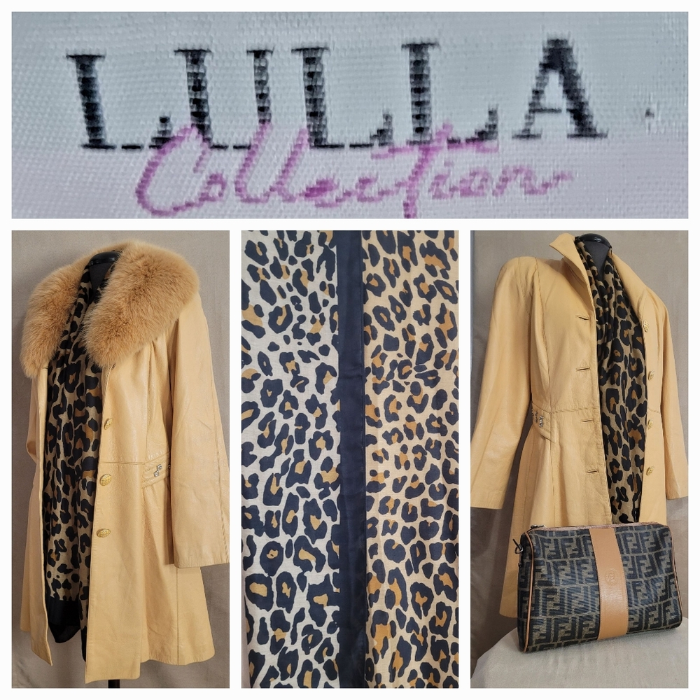 Leopard Scarf / 36 x 72